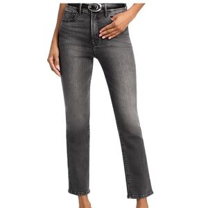 Good American Good Legs Straight Black 0/25 Jeans